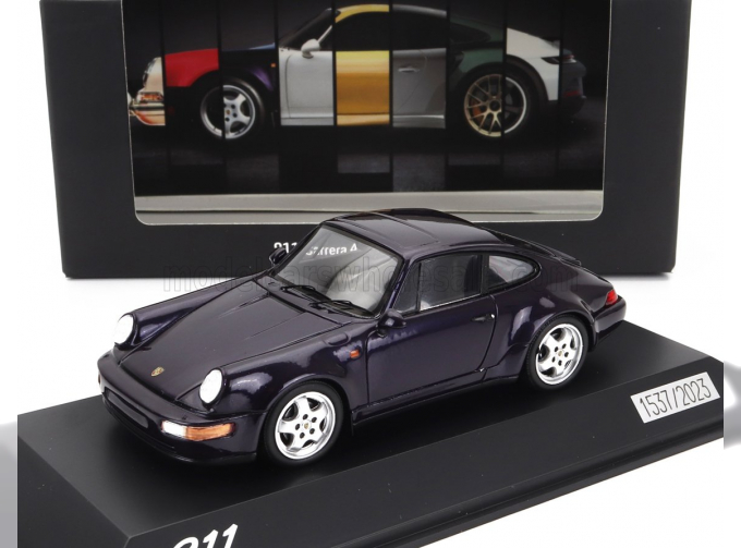 PORSCHE 911 964 Carrera 4 Coupe (1989), Purple