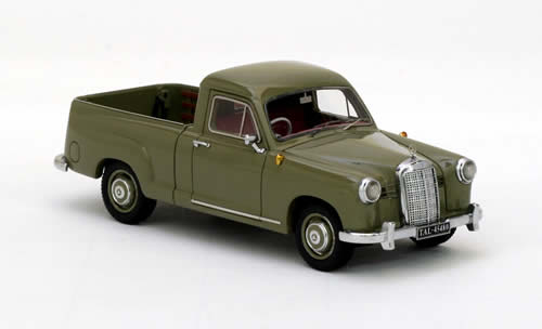 MERCEDES-BENZ 180D W120 Bakkie (1956), olive