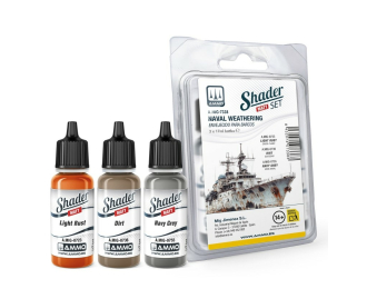 Набор матовых шейдеров - везеринг флота / Matt SHADER Set Naval Weathering