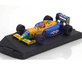 BENETTON Ford B190, Piquet (1990), blue/yellow
