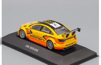 LADA Vesta WTCC, Автолегенды Новая эпоха 17, yellow / orange