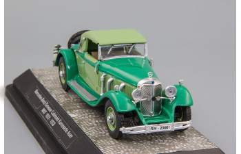 MERCEDES-BENZ Grosser Cabriolet Karrosserie Auer W07 (1931-1938) green / beige