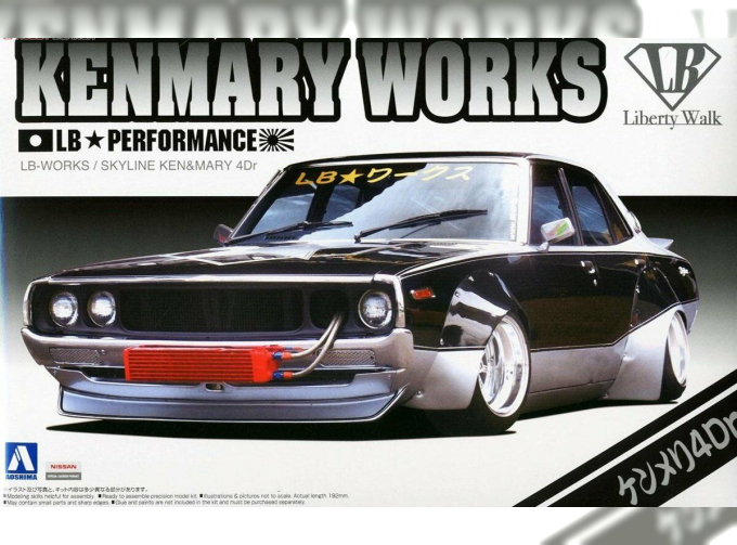 Сборная модель LB Works KENMARY 4Dr