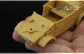 3D Декаль интерьера кабины Kubelwagen Type 82 (Hero) (с 3D-печатными деталями)