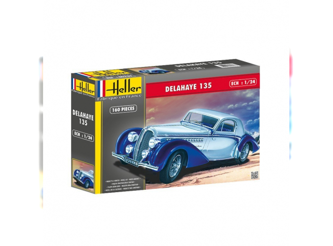 Сборная модель Легковой автомобиль Delahaye 135