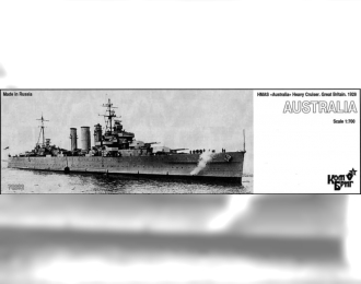 Сборная модель HMAS Australia Тяжелый крейсер 1928