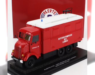 GMC 353 Afkwx Truck Pc Des Landes Sapeurs Pompiers 3-assi (1944), Red White