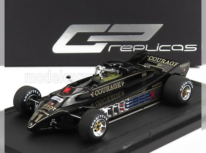 LOTUS F1 88b Courage Essex N11 Season (1981) Elio De Angelis, Black