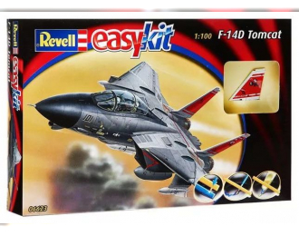 Сборная модель Американский истребитель F-14 TOMCAT "easykit" (сборка без клея)
