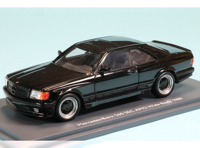 MERCEDES-BENZ S-class 560sec Amg (c126) Wide Wings (1989), Black