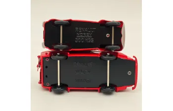 RENAULT 1000kgs and Dauphine Set Belgium Post, red