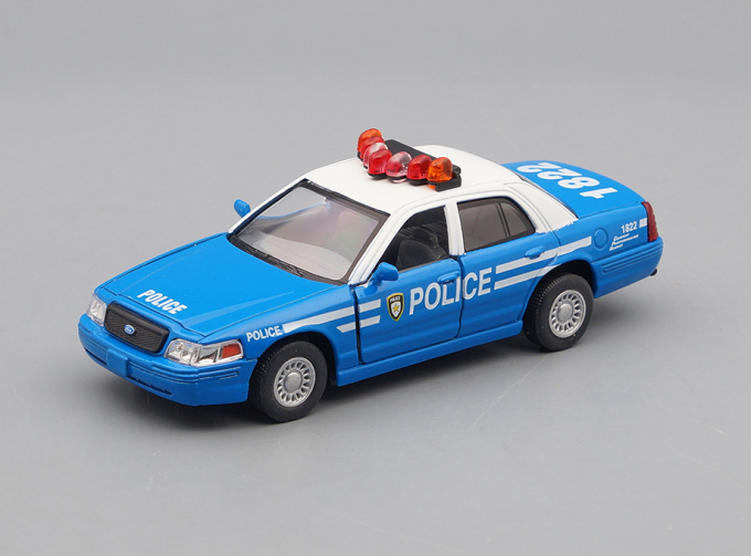 FORD Crown Victoria Police Interceptor, blue