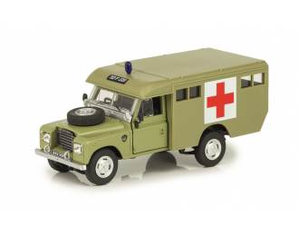 LAND ROVER Series III 109 Military Ambulance армейская медицинская помощь, green