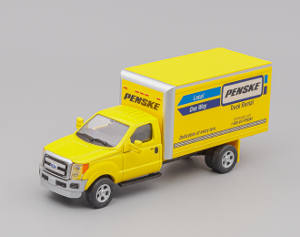 FORD F350 Penske Box Truck Rental, yellow