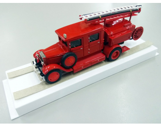 ЗИS-5 ПМЗ-11 пожарная цистерна полузакрытого типа (1935), красный