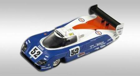 PEUGEOT WM P78 Turbo №52 Le Mans 1987, blue