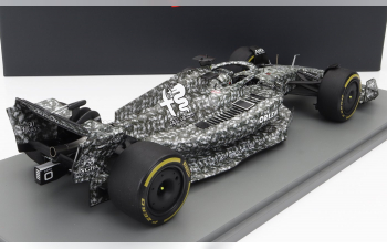 ALFA ROMEO F1 C42 Team Orlen Racing №88 Test Barcelona (2022) Robert Kubica - Con Vetrina - With Showcase - Special Box, White Black