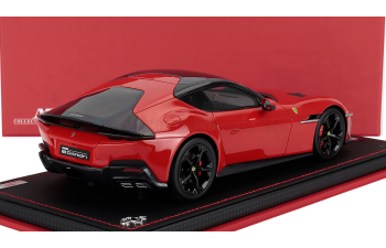 FERRARI 12cilindri Coupe V12 830cv (2024) - Con Vetrina - With Showcase, Rosso Scuderia - Red