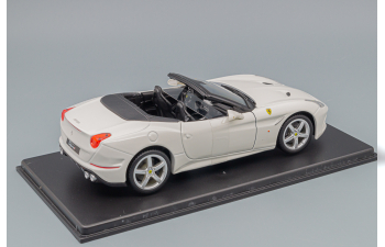 FERRARI California T Spider Open Roof (2014) - Con Vetrina - With Showcase, White