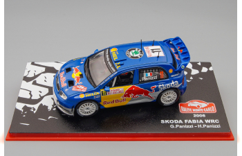 SKODA Fabia WRC "Red Bull" #11 G. Panizzi / H.Panizzi (2006) из серии Rallye Monte-Carlo