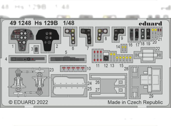 Фототравление Hs 129B