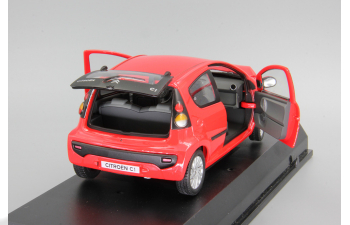 CITROEN C1, red