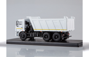 Камский грузовик 6520 самосвал (рестайлинг), белый