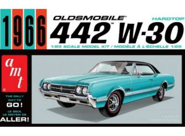 Сборная модель Olds 442 Hardtop, plastic modelkit 1966