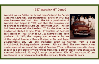 Warwick GT coupe (1957), red