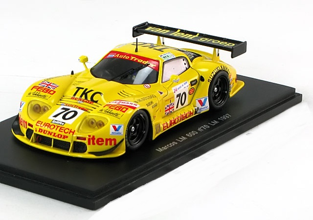 MARCOS LM 600 No.70, 24h Le Mans, Euser / Becker / Suzuki (1997)