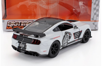 FORD Mustang Shelby Gt500 Racing №65 Coupe (2020), White Black