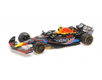 RED BULL F1 Rb19 Team Oracle Red Bull Racing №11 4th Austin Usa Gp (2023) Sergio Perez, Matt Blue