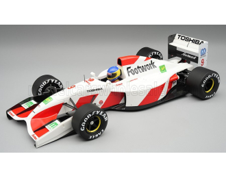 Footwork F1 FA13 Mugen HONDA №9 Monaco GP (with pilot figure) (1992) Michele Alboreto