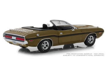 DODGE Challenger R/T Convertible (с багажником) 1970 Gold Poly