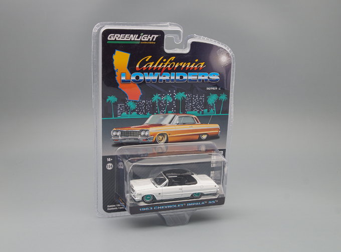 CHEVROLET Impala SS Convertible (1963), White (Greenlight!)