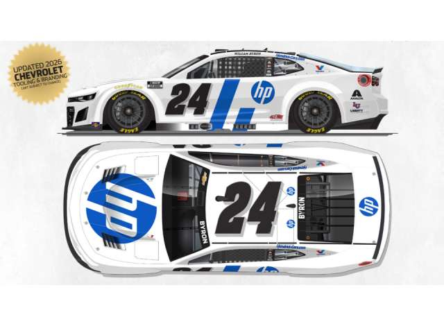 Chevrolet #24 William Byron *24 HP*, white/blue 2026