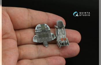 3D Декаль интерьера кабины МиГ-31М (Hobby Boss)