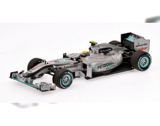 MERCEDES-BENZ GP F1 Team MGP W01 N. Rosberg (2010), silver / black