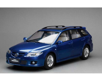 Mazda 6 Wagon, sonic blue metallic