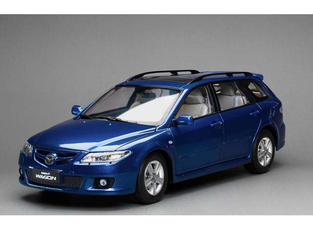Mazda 6 Wagon, sonic blue metallic