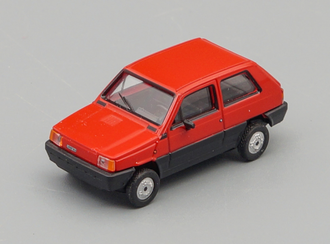 FIAT Panda 45, red / dark gray