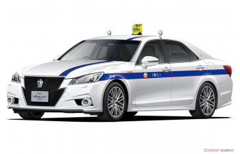 Сборная модель TOYOTA CROWN AWS210 13 Tokyo Individual Taxi Cooperative
