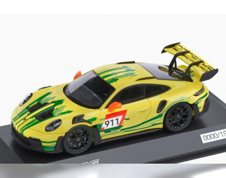 PORSCHE 911 992 Gt3 Rs №911 Coupe (2023), Yellow Green