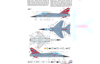 Сборная модель Mirage F.1B