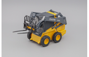 JOHN DEERE 320E, yellow / grey