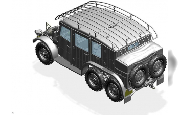 Сборная модель German Krupp Protze Kfz. 19 Radio Command Car