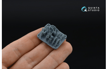 3D Декаль интерьера кабины JGSDF Light truck Mitsubishi Type 73 Shin (Trumpeter) (с 3D-печатными деталями)