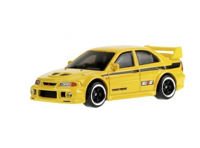 MITSUBISHI Lancer Evolution VI (2000), yellow