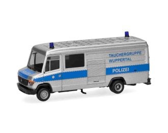 MERCEDES-BENZ T2 Vario transporter "Police Diving Team Wuppertal", grey / blue