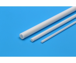 Пластиковые трубки (круглые белые) диаметр - 8мм, внутренний - 5мм, длина 40см (3шт)